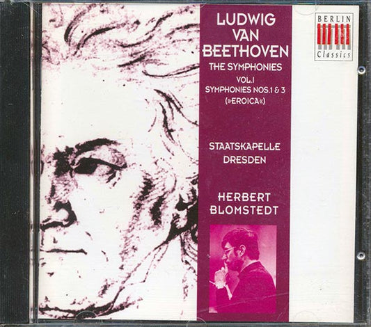 Beethoven, Herbert Blomstedt, Staatskapelle Dresden - Beethoven Sinfonien Vol 1 Nr, 1 & 3 (CD)