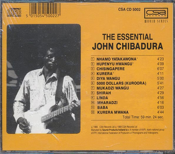 John Chibadura - The Essential John Chibadura (CD)