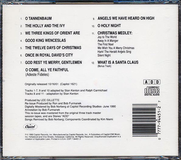 Stan Kenton - From The Creative World Of Stan Kenton Comes A Merry Christmas (CD)