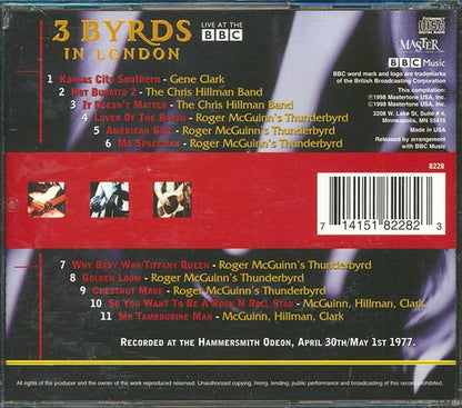 McGuinn Hillman Clark - 3 Byrds In London (CD)