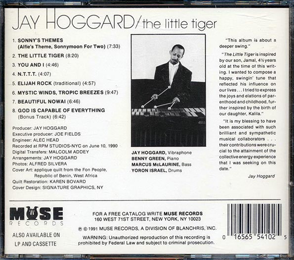 Jay Hoggard - The Little Tiger (CD)