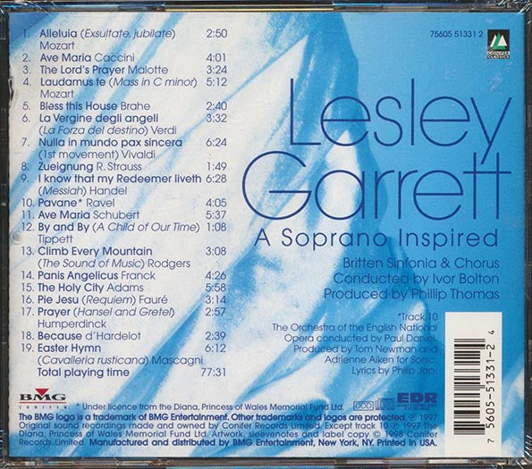 Lesley Garrett - A Soprano Inspired (CD)