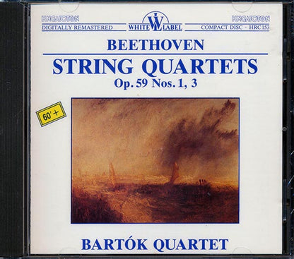 Beethoven, Bartok Quartet - String Quartets Op. 59 Nos. 1, 3 (CD)
