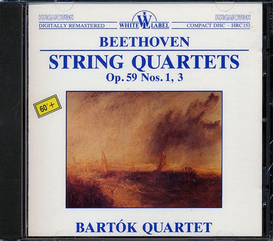 Beethoven, Bartok Quartet - String Quartets Op. 59 Nos. 1, 3 (CD)