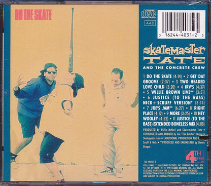 Skatemaster Tate & The Concrete Crew - Do The Skate (CD)