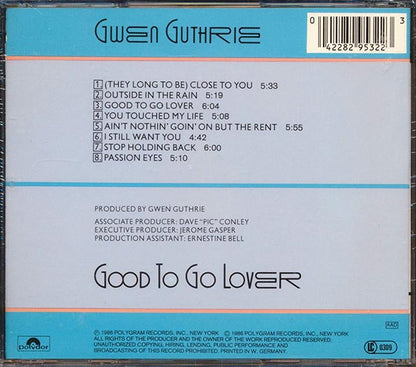 Gwen Guthrie - Good To Go Lover (CD)