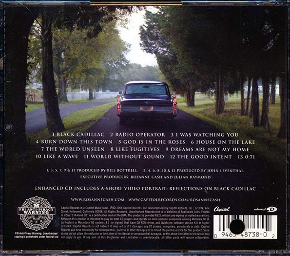 Rosanne Cash - Black Cadillac (CD)