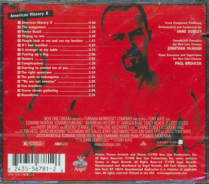 Anne Dudley - American History X: Original Film Score (CD)