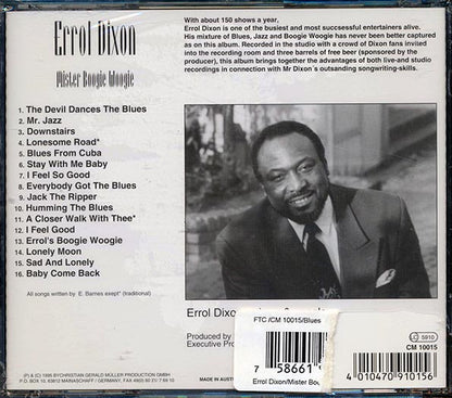 Errol Dixon - Mister Boogie Woogie (CD)