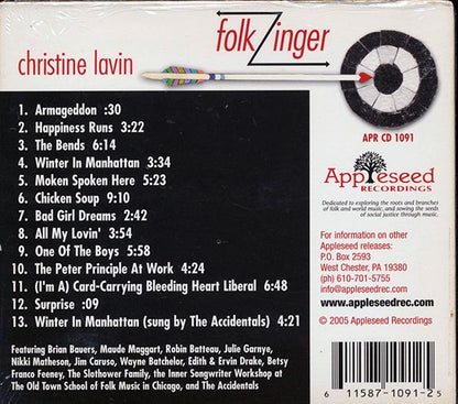 Christine Lavin - FolkZinger (CD)