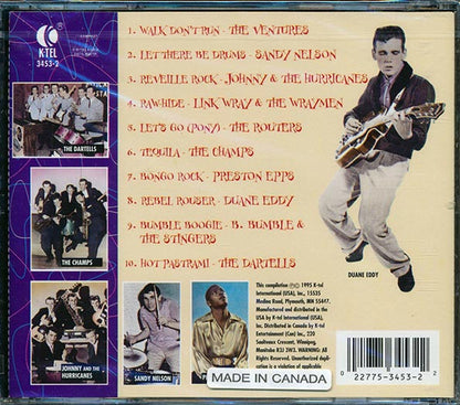 Ventures, Sandy Nelson, Johnny & The Hurricanes, Etc. - Rockin' Instrumentals (CD)