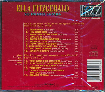 Ella Fitzgerald - So Danco Samba (CD)