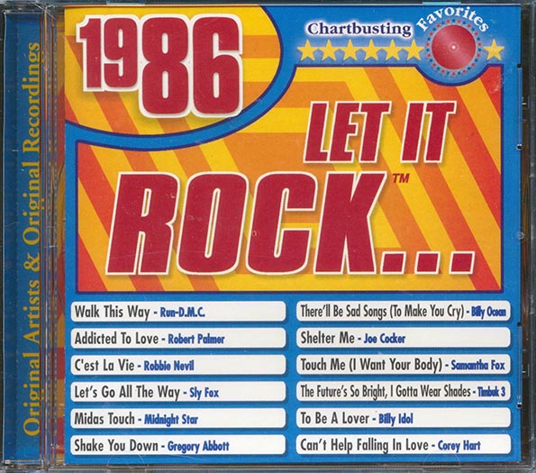 Run DMC, Robert Palmer, Robbie Nevil, Etc. - Let It Rock 1986 (CD)