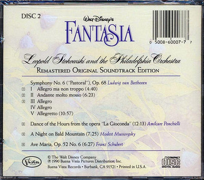 Leopold Stokowski, The Piladelphia Orchestra - Walt Disney's Fantasia (CD)