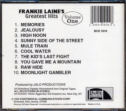 Frankie Laine - Frankie Laine's Greatest Hits (CD)