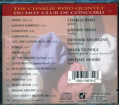 Charlie Byrd Quintet - Du Hot Club De Concord (CD)