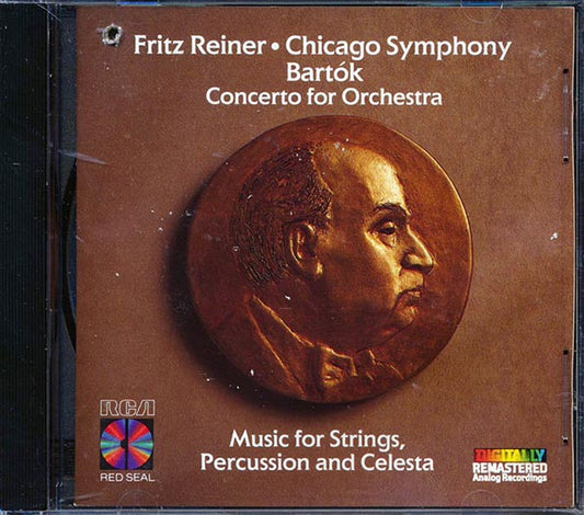 Fritz Reiner, Chicago Symphony, Bartok - Concerto For Orchestra; Music For Strings; Percussion And Celesta (CD)