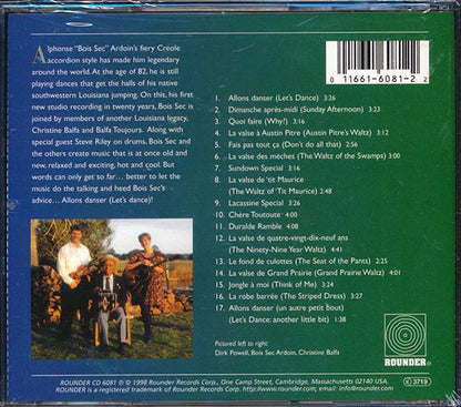 Bois Sec Ardoin, Balfa Toujours - Allons Danser (CD)