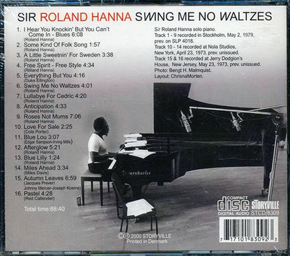 Roland Hanna - Swing Me No Waltzes (CD)