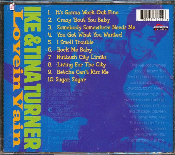 Ike & Tina Turner - Love In Vain (CD)