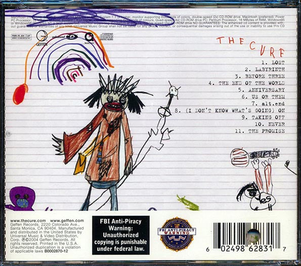 The Cure - The Cure (promo) (CD)