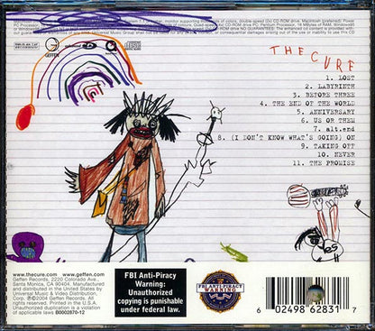 The Cure - The Cure (promo) (CD)