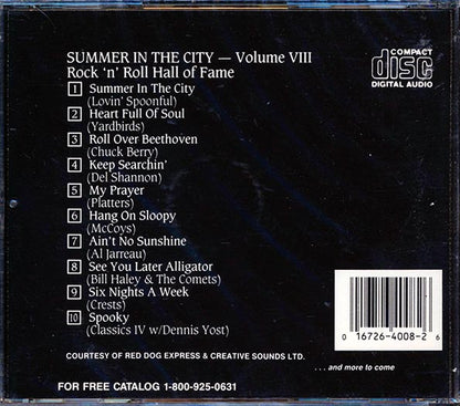 Lovin' Spoonful, The Yardbirds, Chuck Berry, Etc. - Rock N Roll Hall Of Fame Volume 8 (CD)