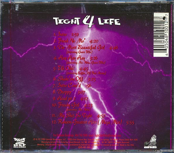 Raheem - Tight 4 Life (CD)
