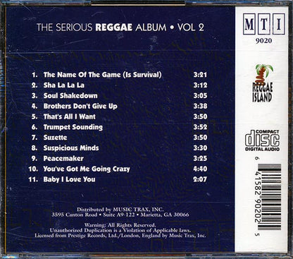 Devon Russell, Sugar Minott, Leonard Dillon, Bob Marley, Etc. - The Serious Reggae Album Volume 2 (CD)