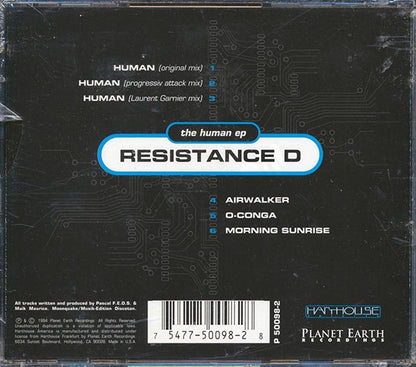 Resistance D - The Human EP (CD)