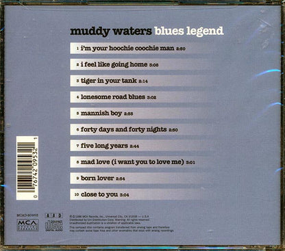 Muddy Waters - Blues Legend (CD)