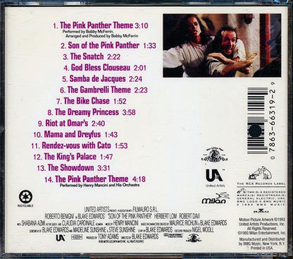Henry Mancini - Son Of The Pink Panther: Original Music From The United Artists Motion Picture (CD)