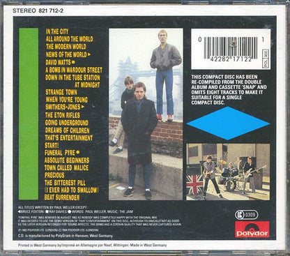The Jam - Compact Snap (CD)