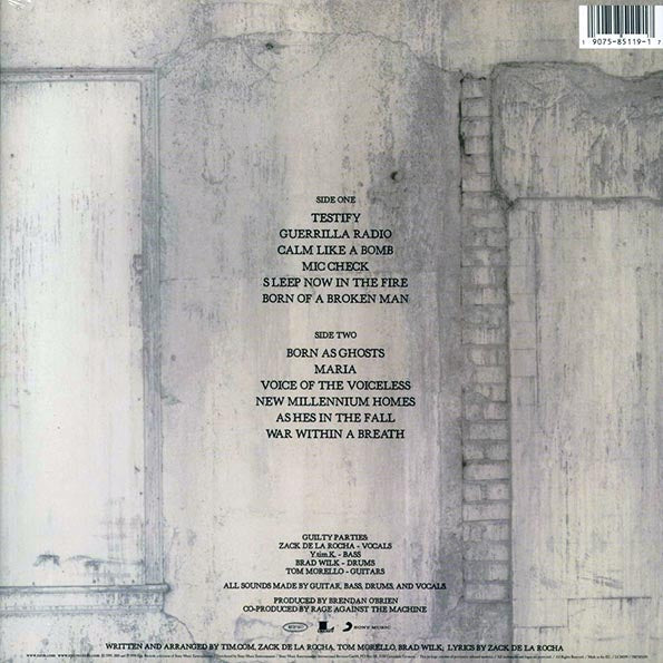 Rage Against The Machine - The Battle Of Los Angeles (incl. mp3) (180g) (LP)