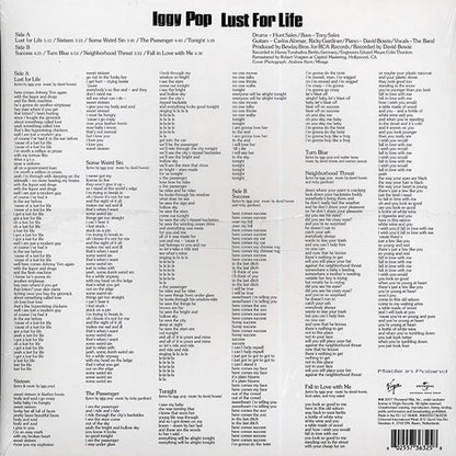 Iggy Pop - Lust For Life (LP) - PureSound Records