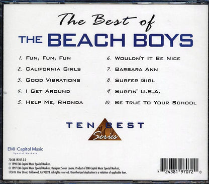 Beach Boys - The Best Of The Beach Boys (CD)