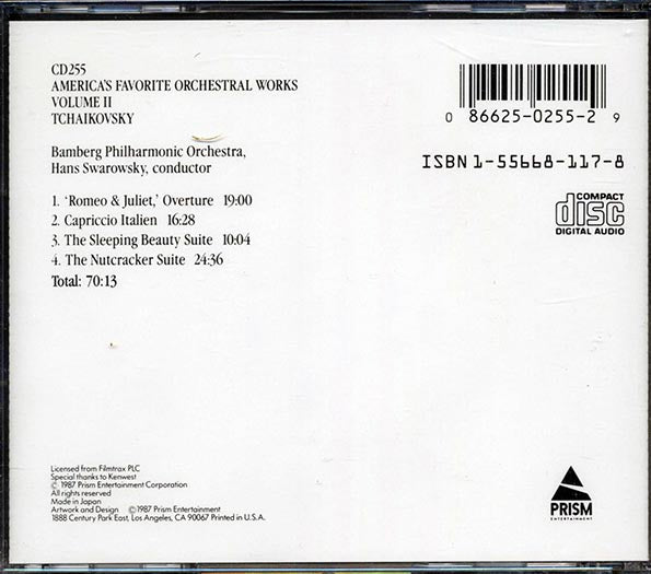 Tchaikovsky - Orchestra Works Volume 2 (CD)