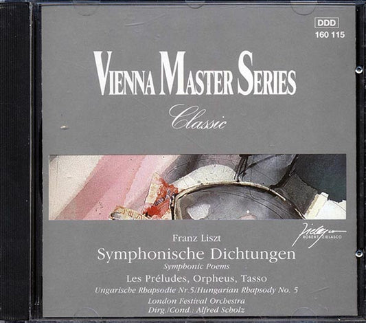 Franz Liszt - Symphonische Dichtungen, Les Preludes, Orpheus, Tasso, Ungarische Rhapsodie No. 5 (CD)