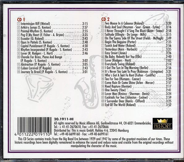 Stan Kenton - Opus In Pastels (36 tracks) (2xCD) (CD)
