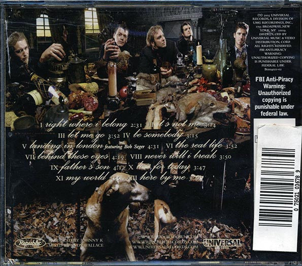 3 Doors Down - Seventeen Days (CD)