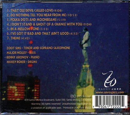 Zoot Sims - Live In Philly (CD)