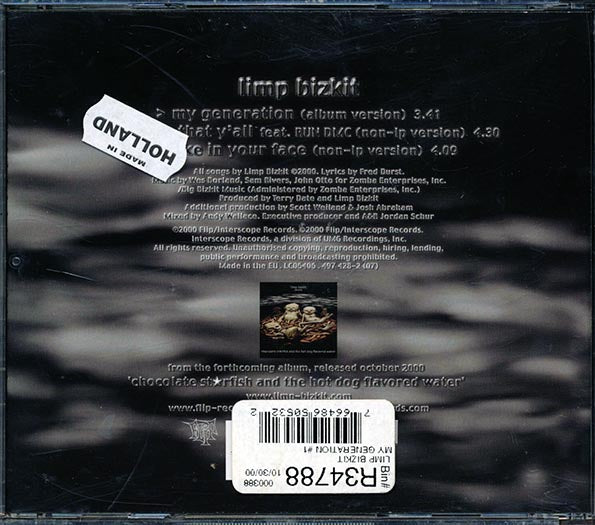 Limp Bizkit - My Generation (CD)