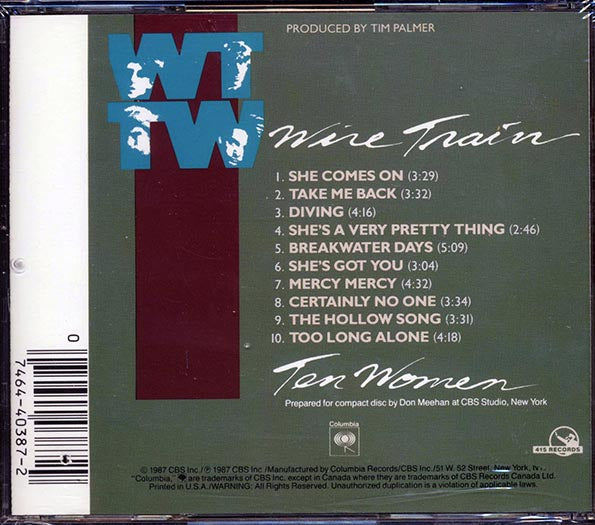 Wire Train - Ten Women (CD)