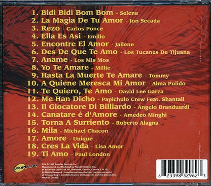 Selena, Jon Secada, Carlos Ponce, Etc. - Ti Amo 1999: Love, Latino Style (CD)