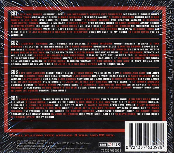 Lightnin' Hopkins, T-Bone Walker, John Lee Hooker, Etc. - Guitar In My Hand: Blues Connection (71 tracks) (4xCD) (CD)