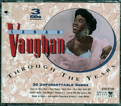 Sarah Vaughan - Through The Years (CD)