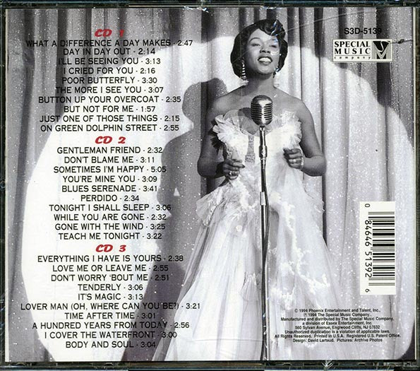 Sarah Vaughan - Through The Years (CD)