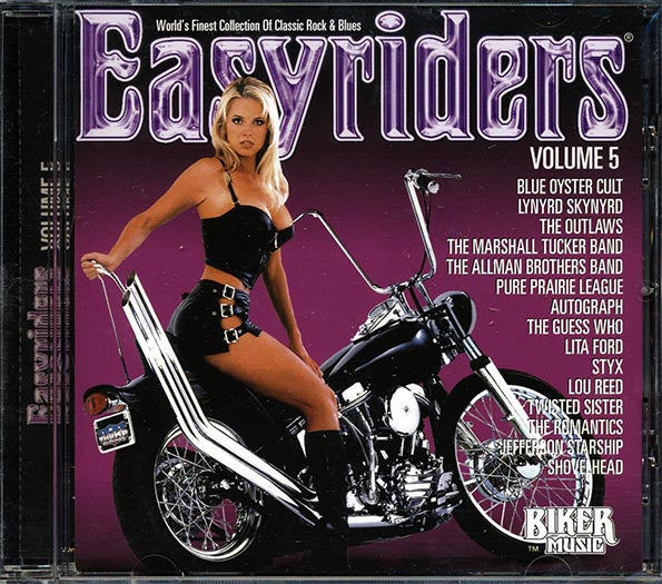 Lynyrd Skynyrd, Blue Oyster Cult, Lou Reed, Styx, The Allman Brothers Band, Etc. - Easyriders Volume 5 (CD)