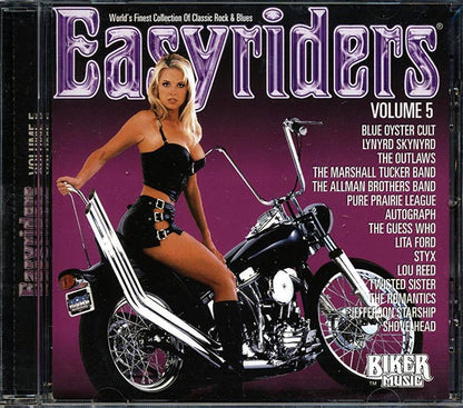 Lynyrd Skynyrd, Blue Oyster Cult, Lou Reed, Styx, The Allman Brothers Band, Etc. - Easyriders Volume 5 (CD)