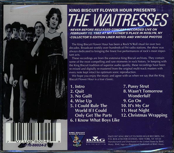 The Waitresses - King Biscuit Flower Hour: Live (CD)